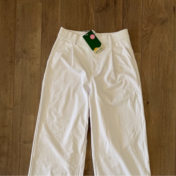 Halara High Waisted Side Pocket Straight Leg Work
Pants (White) NWT - Picture 9 of 12